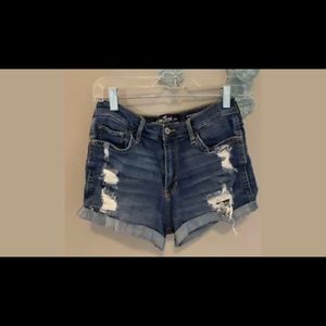 Women’s Hollister Denim High Rise Short Shorts